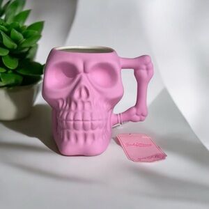Sunday Morning Pink Skull Mug